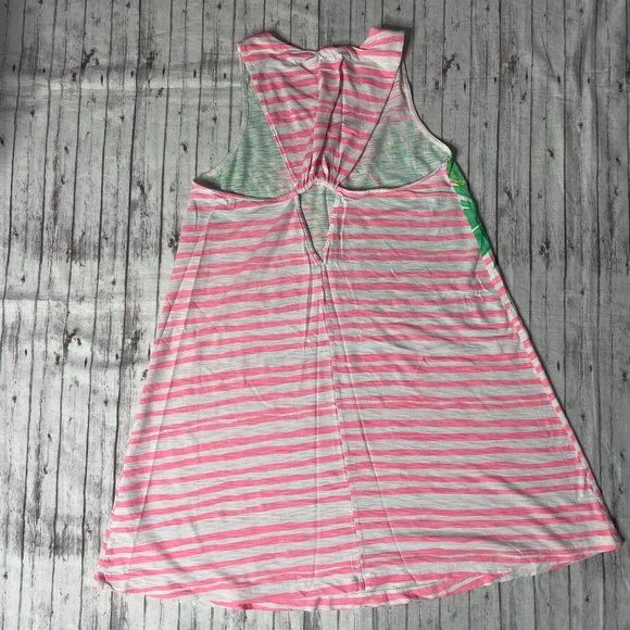 Lilly Pulitzer Womens Whitney Coverup Coral Reef Gone Coconuts Dress Size XXS - Picture 5 of 8